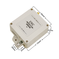 Détecteur de capteur ultraviolet UVC sans fil LoRa 0-5mW/cm² avec autonomie de batterie de 5 ans et transmission de 5 km pour la surveillance environnementale