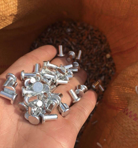 GB109 שטוח כובע ראש אלומיניום סירה/מטוסים מוצק מסמרות - Product Image 5