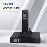 Kstar YDC9101S-RT 1000VA/900W Rack UPS PF=0.99, Charge intelligente, Entrée de tension large, Prise en charge du générateur de carburant, Pour le gouvernement
