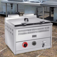 Friteuse à gaz pour poulet frit KFC - Utilisation commerciale dans les restaurants, capacité de 8 L, haute productivité, garantie d'un an