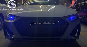 Ensemble de Pare-Chocs Avant pour <span class=keywords><strong>Audi</strong></span> <span class=keywords><strong>A7</strong></span> 2011-2018 Mise à Niveau vers Kit Carrosserie RS7 <span class=keywords><strong>2023</strong></span> avec Phares RS7 - Product Image 4