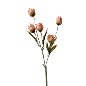 ดอกเบลล์ฟลาวเวอร์ประดิษฐ์จาก Meiduo Flower Industry สีขาวชมพูไล่เฉดสีพีช ก้านเดี่ยว สำหรับตกแต่งบ้านและงานแต่งงาน - Product Image 5