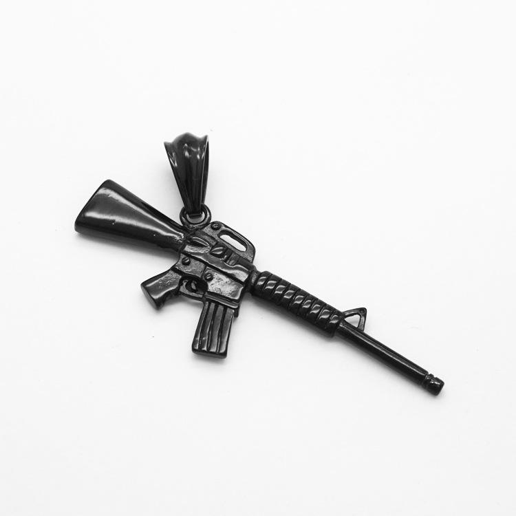 Black Single Pendant