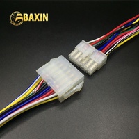 Wenzhou Kabel Harness Otomotif 12Pin Pria Wanita PVC Inti Tembaga yang Dapat Disesuaikan, Pitch 4.2mm 5557 5559 untuk Penggunaan Mobil