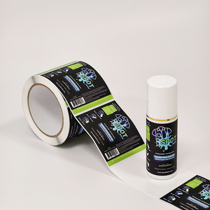 Custom Booklet Label Peel and Read <b>Sticker</b> Multi Page Folding for Pharmaceutical Drug Instruction Leaflet Bottle Printing - Product Image 4