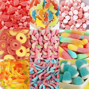 Caramelle alla rinfusa OEM ODM certificato Halal personalizzato natale agro dolce gelatina pectina caramelle gommose - Product Image 6