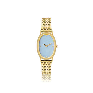 Venta al por mayor Relojes de mujer Banda de acero inoxidable Movimiento de cuarzo Reloj Diamante Dial Reloj - Product Image 1
