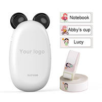 Supvan Stiker Mini Portabel, Printer Label Termal Portabel Saku Murah