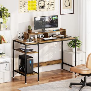 Home laptop desktop computer desk, cross-border foreign trade writing desk, small apartment simple office desk customization - Product Image 1