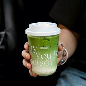 Plastic Logo Pet Pp Disposable <b>Coffee</b> With Lids Custom Printed Cold Drink Cups - Product Image 2