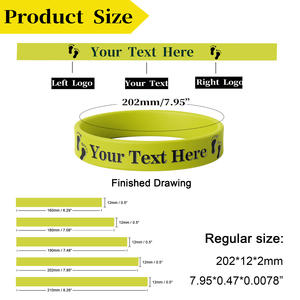 Milieuvriendelijke Zachte Siliconen Polsbandjes Op Maat Logo Gedrukt, Promotionele Evenement Armbanden Fabriek Groothandel - Product Image 4