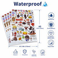 Autocollants de transfert UV 3D personnalisés en PET, imperméables, écologiques, durables, logos pour transferts, étiquettes promotionnelles