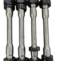 Tige de liaison latérale à haute résistance 42CrMo avec écrou, pièces de rechange pour marteau hydraulique adaptées aux excavateurs de 1 à 10 tonnes