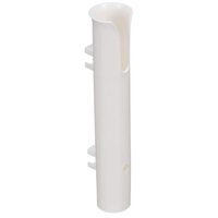 Pièce de tuyau pour base de canne à pêche - Accessoire de bateau en plastique et nylon léger et robuste