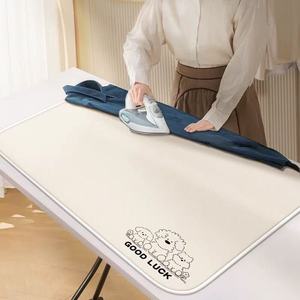 Alfombrilla de planchado para el hogar, alfombrilla aislante del calor, pequeña, portátil, plegable, adecuada para usar en camas. - Product Image 4