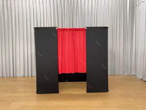 الأكثر مبيعاً حاوية خصوصية بإطار من الألومنيوم القابل للطي للطباعة المخصصة حاوية كشك الخصوصية - Product Image 5