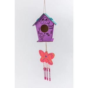 Juguetes de Madera para Colorear Arcoíris para Niños, Pinta Tu Propio Arcoíris de Dibujos Animados, Único y Divertido, Juguete Educativo de Arte en Madera - Product Image 5