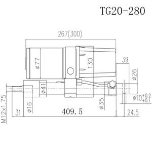 Elevadores para Vehículos Eléctricos Suministrados por el Fabricante, Incluyendo Elevadores de Vehículos con Varilla de Empuje Electrohidráulica de Bajo Ruido TG20-280 - Product Image 4