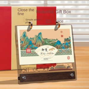 Giấy in <span class=keywords><strong>Acrylic</strong></span> bàn lịch 2026 LCD hiển thị tùy chỉnh doanh nghiệp sáng tạo khung ảnh quảng cáo cao cấp UV - Product Image 3