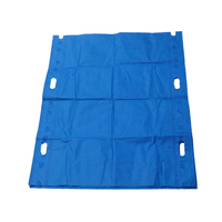 Drapé bleu jetable pour le transfert patient Drap de lit imperméable pour le transfert de glissière
