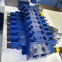 Vanne de commande principale pour excavatrice 4-6t, vanne hydraulique multi-directionnelle à détection de charge et partage de débit, série TRM15