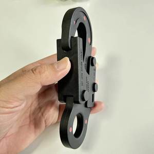 Crochet <span class=keywords><strong>de</strong></span> sécurité à encliquetage isolé pour ceinture antichute isolée, pour l'entretien <span class=keywords><strong>électrique</strong></span> et l'exploitation d'équipements haute <span class=keywords><strong>tension</strong></span> - Product Image 1