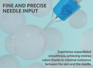 ตลับหมึกสัก M1จินตนาการ Magnum โดยจังหวะ <span class=keywords><strong>ouo</strong></span> 4มม. สแตนเลสและซิลิโคนจับ8ชิ้น - Product Image 2