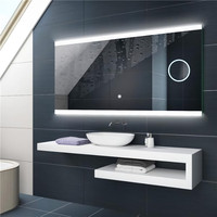 Offre Spéciale Étanche Salle De Bain Miroir Mural Téléviseur INTELLIGENT à Del VANITÉ Miroir Pour Miroir de salle de Bains D'hôtel