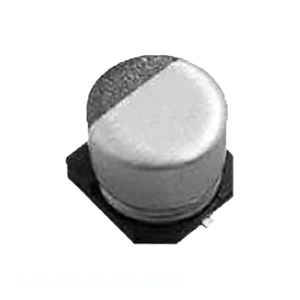 Condensateur original CAP ALUM 10UF 20% 35V SMD à montage en surface EMZK350ARA100ME61G 10 uF - Product Image 1