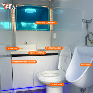 Toilettes publiques autonettoyantes automatiques Parcs Rues Salle de toilettes extérieure intelligente - Product Image 2
