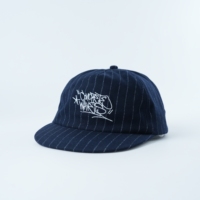 Gorro de Lana Personalizado de Alta Calidad con Logotipo Bordado en 2D para Hombre, Gorra de Lana Azul Marino con Cierre a Presión