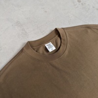 T-shirt Streetwear Premium en Coton Lourd 240 g/m² 100 % Coton, Personnalisable avec Étiquette Privée, Coupe Oversize, Vente en Gros, Fabricant