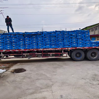 Bâche en PE imperméable et durable avec œillets renforcés, bâche poly robuste pour la couverture de camions à plateau et de transport de bois