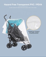 Garde-vent universel pour poussette, poussette de grande taille, pare-vent, protection de la pluie et purificateur d'air, pour bébé, pour city mini gt