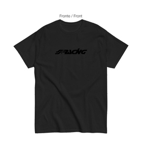 T-Shirt da Uomo Simoni Racing - Abbigliamento per Corse Automobilistiche, 100% Cotone, Nero - Product Image 1