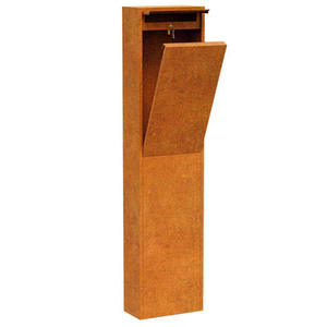 JH-Mech Boîte aux lettres en acier robuste pour le dépôt du courrier Boîte aux lettres compacte verrouillable Boîte aux lettres en métal Boîte de livraison de colis - Product Image 6