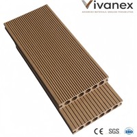 Baldosas de Madera Compuesta Vivanex Antideslizantes, Impermeables, Ecológicas, con Diseño Moderno para Jardines, Patios y Balcones