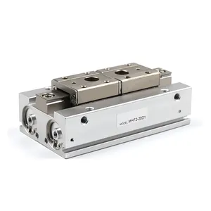 YBL MHF2 Small Low Profile Thin Parallel Air Pneumatic Cylinder With Grippers For Slide Table