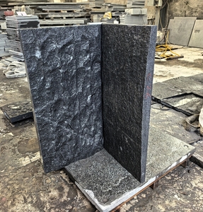 <span class=keywords><strong>Prix</strong></span> usine G654 granit gris foncé naturel fendu champignon pierre mur roche <span class=keywords><strong>brut</strong></span> face rugueuse revêtement aménagement paysager panneau couverture - Product Image 2