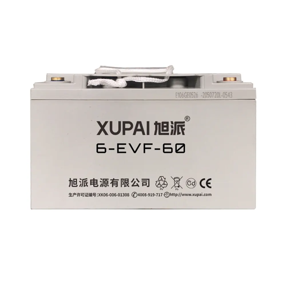 XUPAI lange Jahre Lebensdauer 12v 60ah Batterie