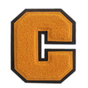 Patch Chenille Personnalisé de Grande Taille à Coudre ou Thermocollant en Forme de Lettres, Qualité Supérieure, Vente en Gros - Product Image 2