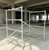 Structure d'échafaudage industrielle en acier galvanisé haute résistance pour la construction, le soutien de la maçonnerie et l'utilisation extérieure