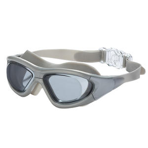 Adult Swimming Goggles SG910 Anti-Fog Mirror Lens 17cm Wide <b>Frame</b> For Adults - Product Image 2