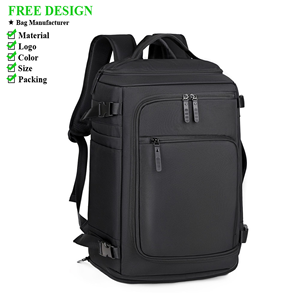 Mochila de Negocios para Hombre con Gran Capacidad, Se Puede Llevar en la Mano o al Hombro como Bandolera o al Estilo Maletín, Bolsa de Viaje Impermeable - Product Image 1