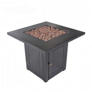 <span class=keywords><strong>2021</strong></span> FÁBRICA DE China gran oferta nuevo rectángulo moderno Gas 50000 BTU MGO negro independiente pozo de fuego <span class=keywords><strong>para</strong></span> sala de estar y uso en Hotel - Product Image 3