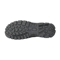 Chaussures de travail noires confortables à enfiler, personnalisables, antidérapantes, anti-choc, avec embout en acier et soutien de la voûte plantaire, pour hommes