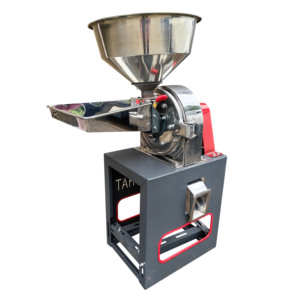 Moulin à grains en acier inoxydable commercial Weiyan, moulin à farine de maïs et de blé humide et sec - Product Image 1