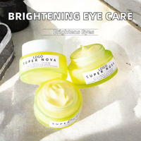 Crème Contour des Yeux Éclaircissante Personnalisée à la Vitamine C – Texture Lisse, Anti-Rides, Apaise le Contour des Yeux, Améliore la Souplesse, Soin Quotidien Naturel pour Tous