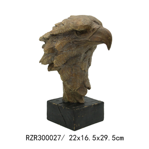 Patriotique Faucon Faucon Résine Décor Cadeaux Bureau Bureau Décor Désert Aigle Tête Moules Volant Américain Aigle Statue - Product Image 4