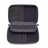 Étui de rangement pour accessoires électroniques numériques, étanche, en EVA rigide, avec fermeture éclair, pour câbles de charge, banque d'alimentation, voyage